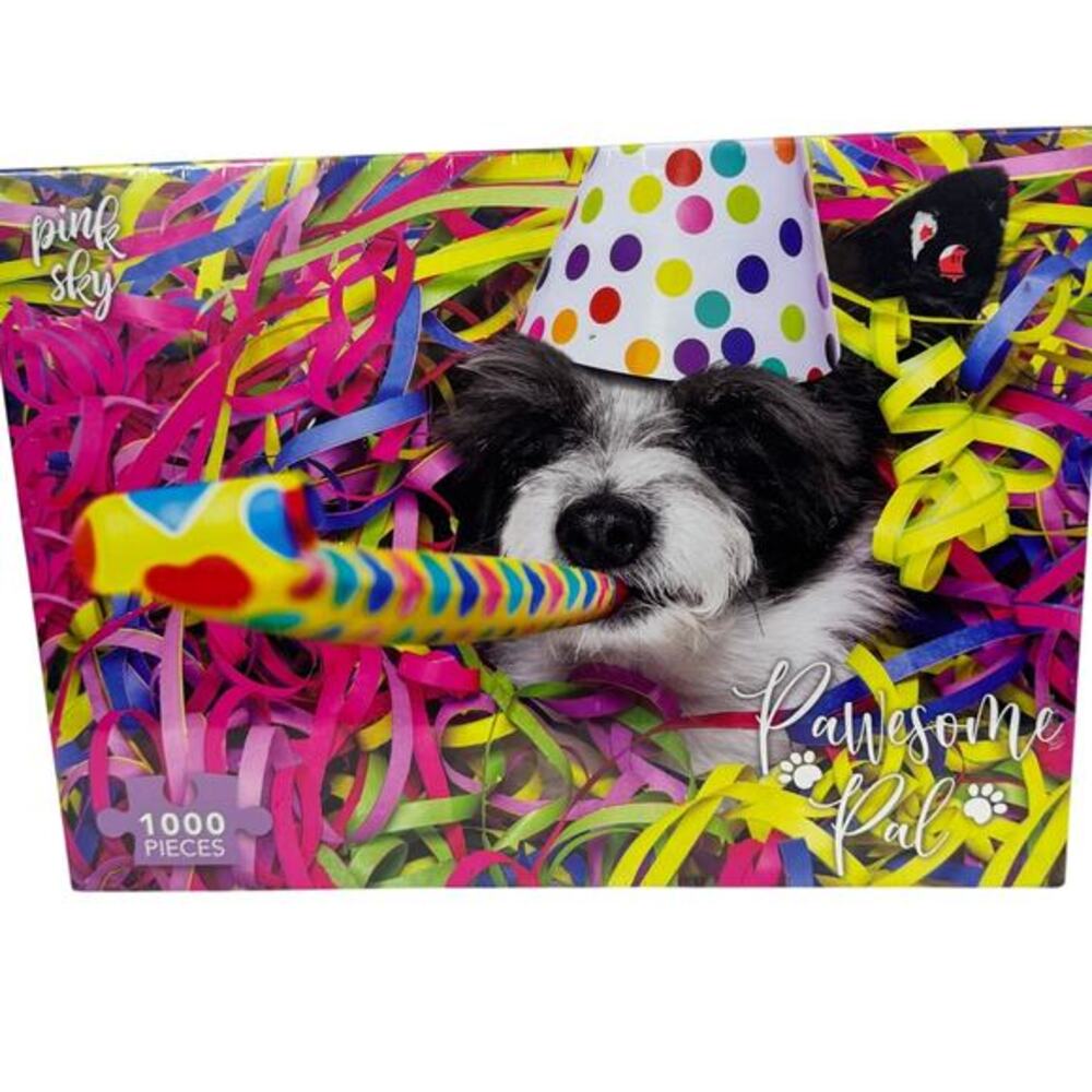 Pawsome Pal Birthday Dogs 1000 Piece Jigsaw Puzzle